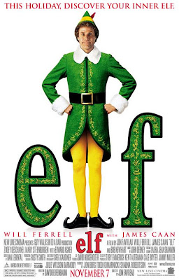 Will Ferrell as Elf movie poster